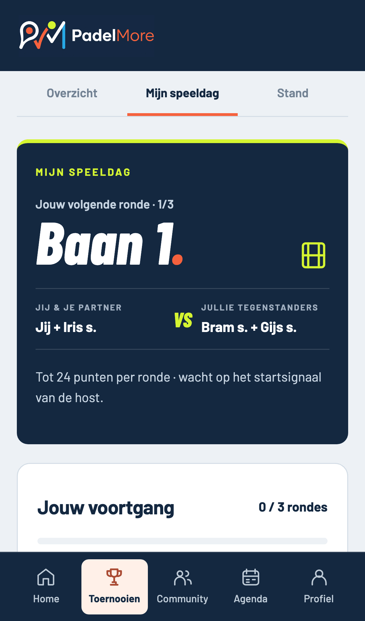 Mijn speeldag